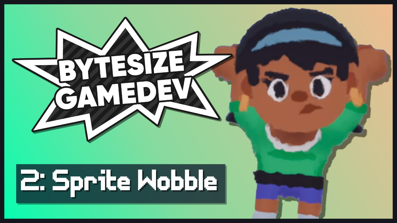 Bytesize Gamedev #2 - Sprite Wobble in Shader Graph