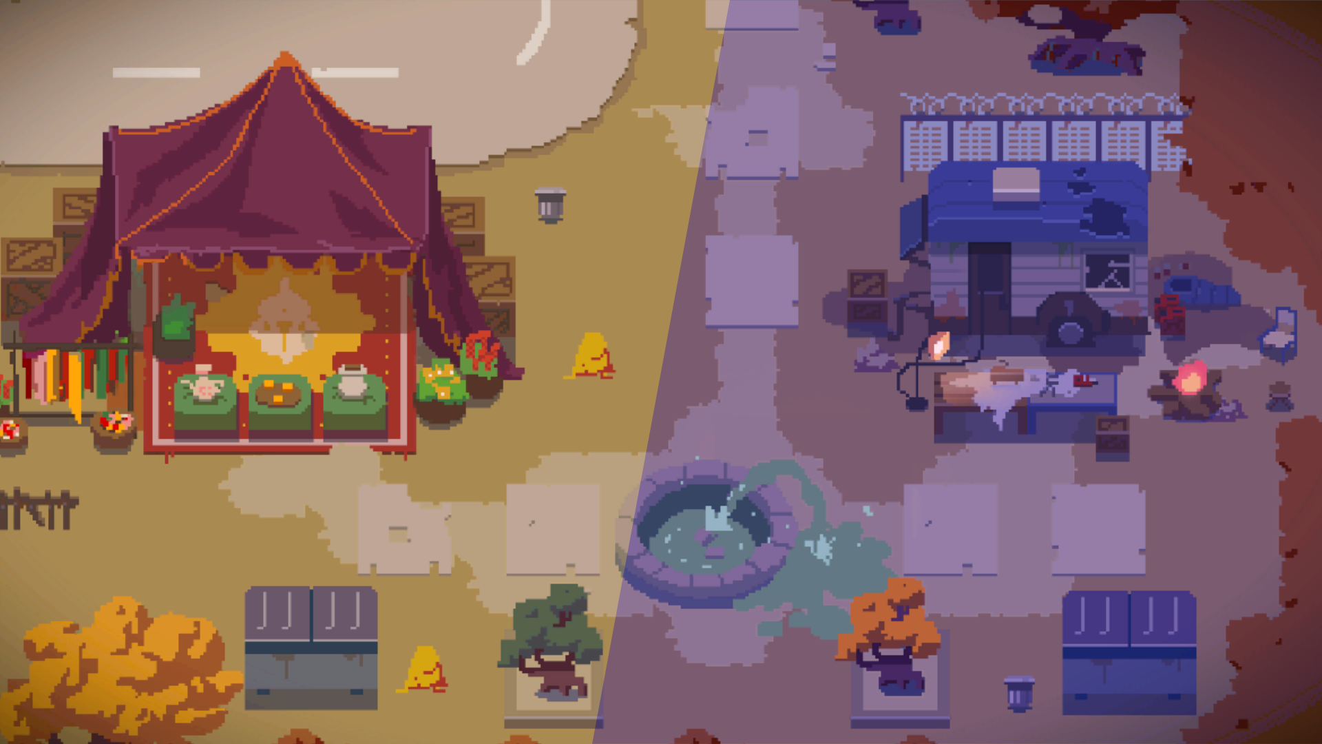 An example of the color grading shader effect developed for Kraken Academy.