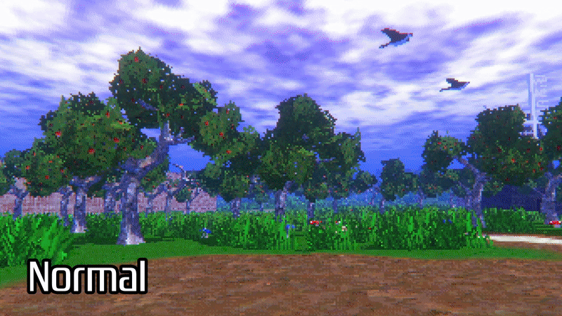 Retro console color filters.