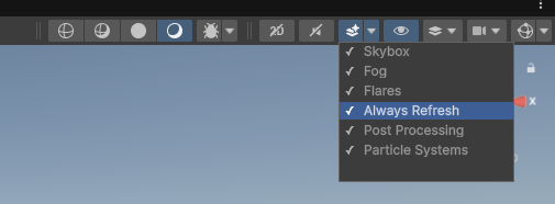 Always Refresh option.