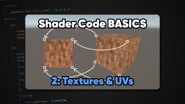 Textures & UVs | Unity Shader Code Basics 02