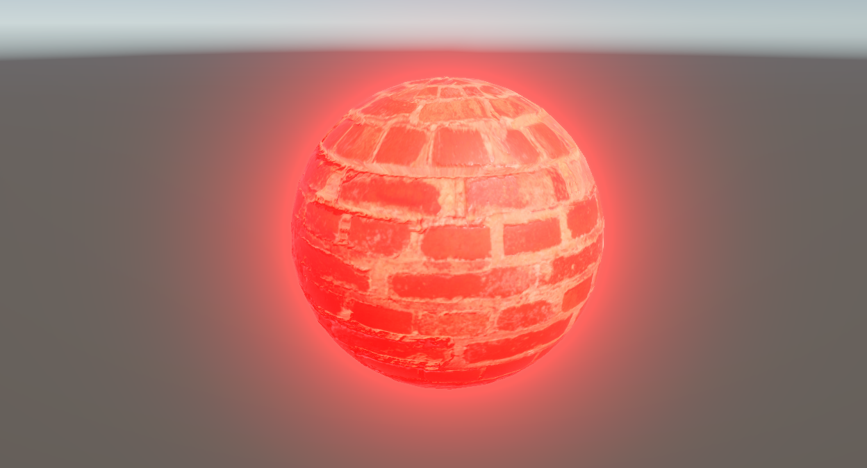 Emissive objects can produce their own light on top of the reflected light.