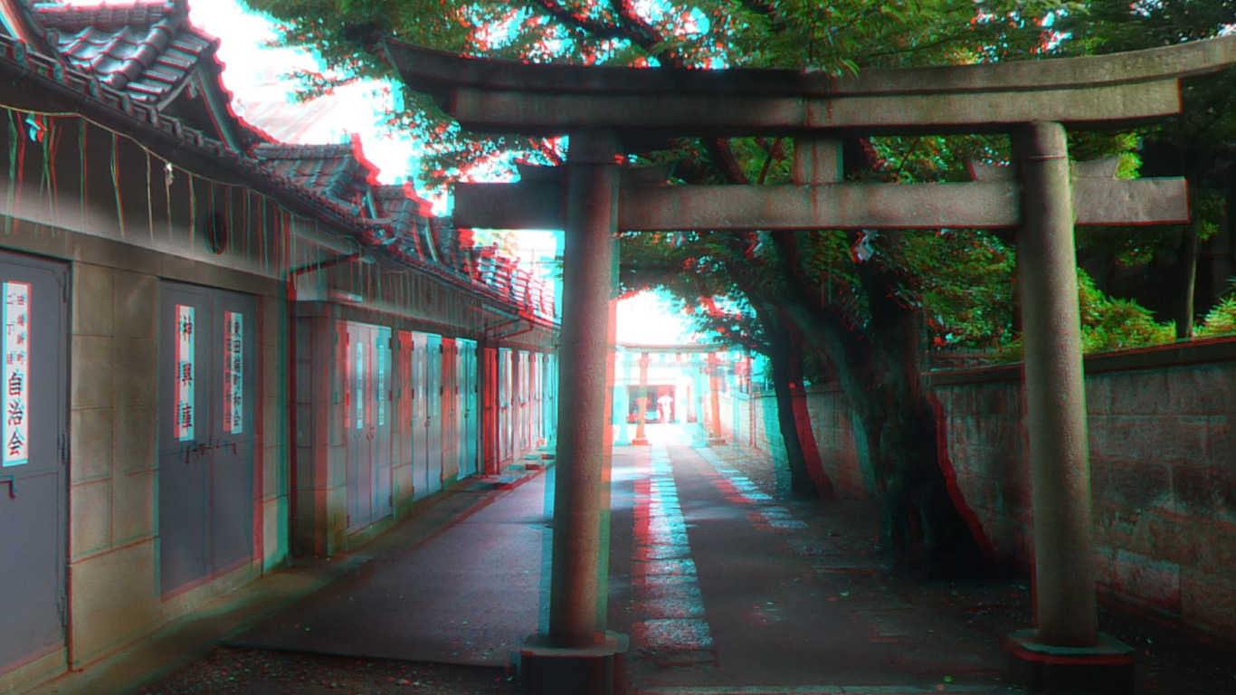 Shinto Anaglyph