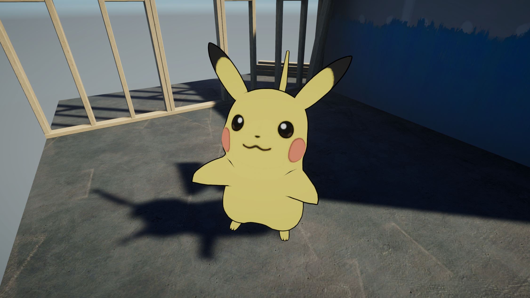 Pikachu Outline
