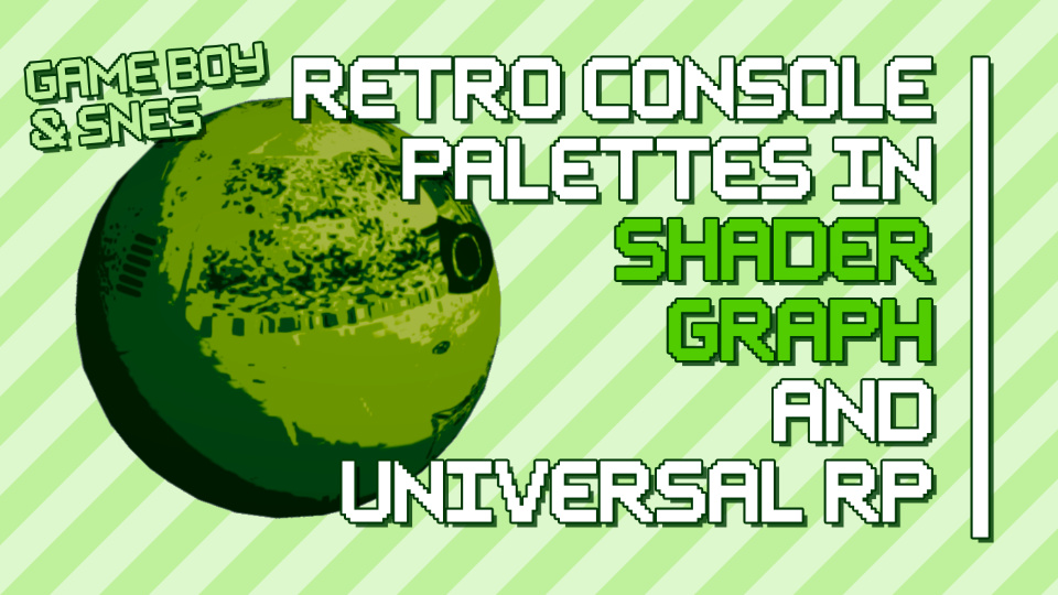 Retro Console Palettes in Shader Graph