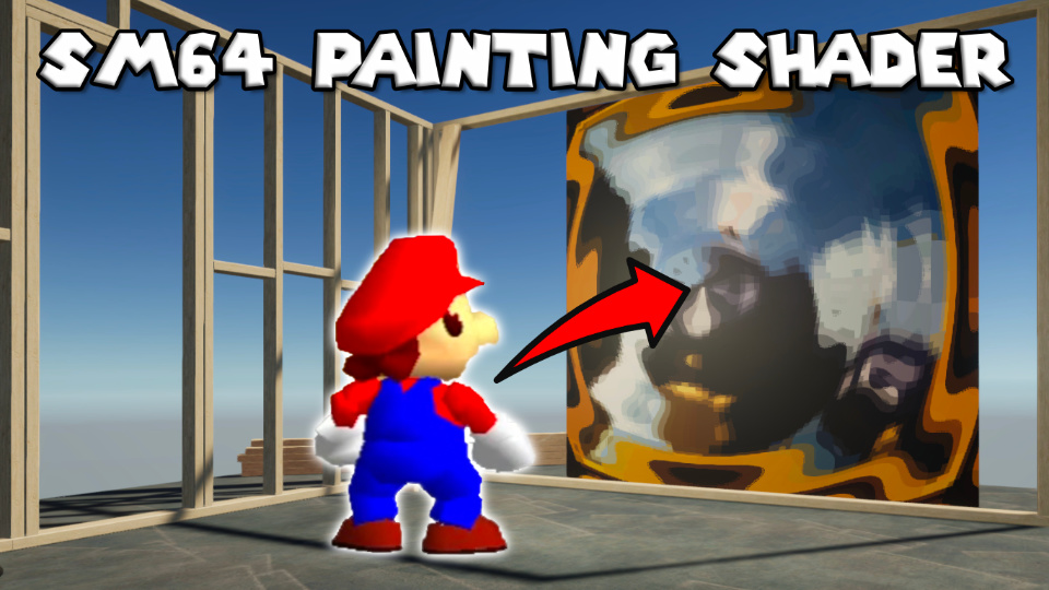 Super Mario 64's Painting Effect in Unity Shader Graph and URP