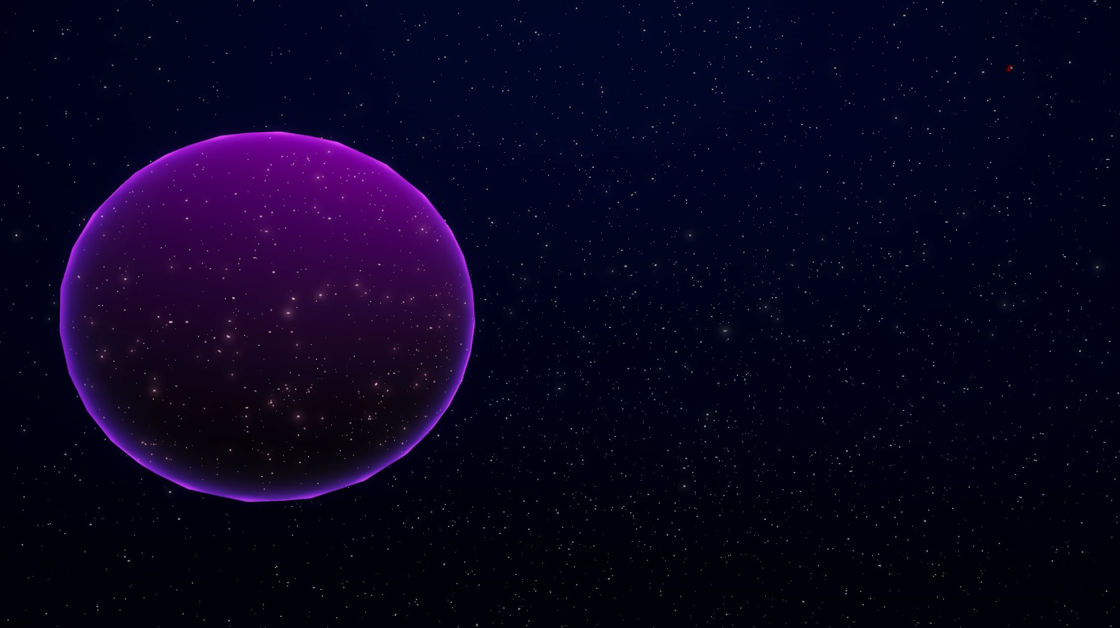 Night Sky Shader.