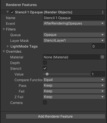 First Renderer Feature.