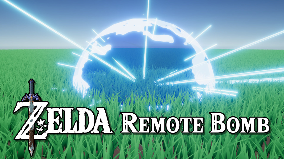 Zelda Breath of the Wild Remote Bomb in Shader Graph and VFX Graph