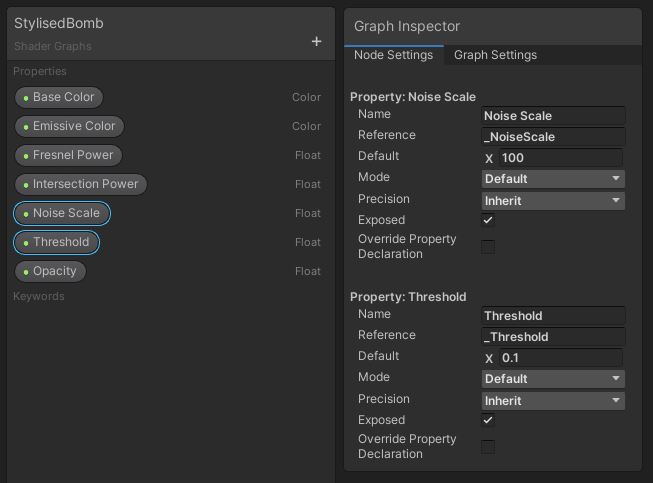 Noise and Threshold Properties.
