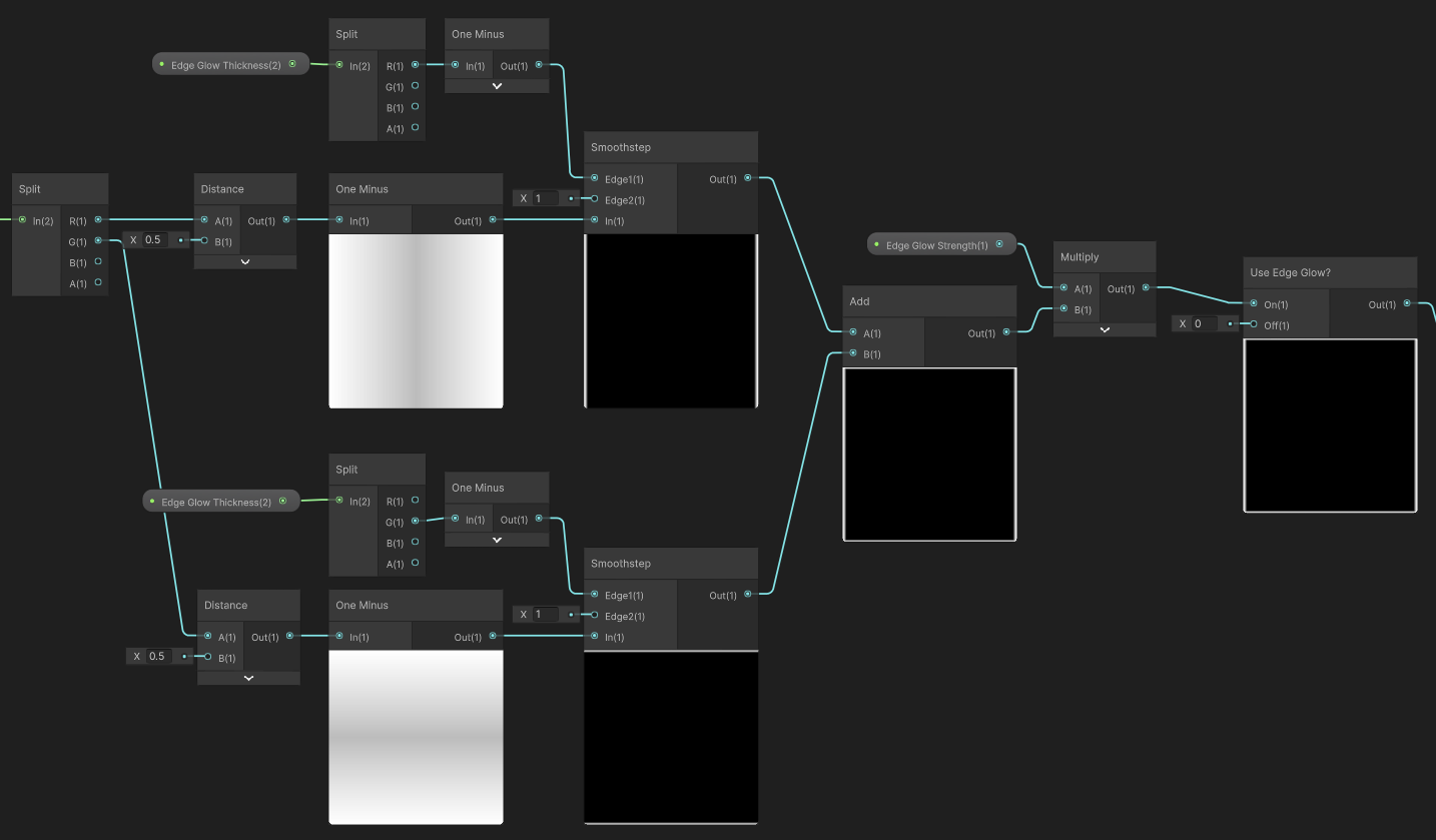 The Edge Glow nodes.