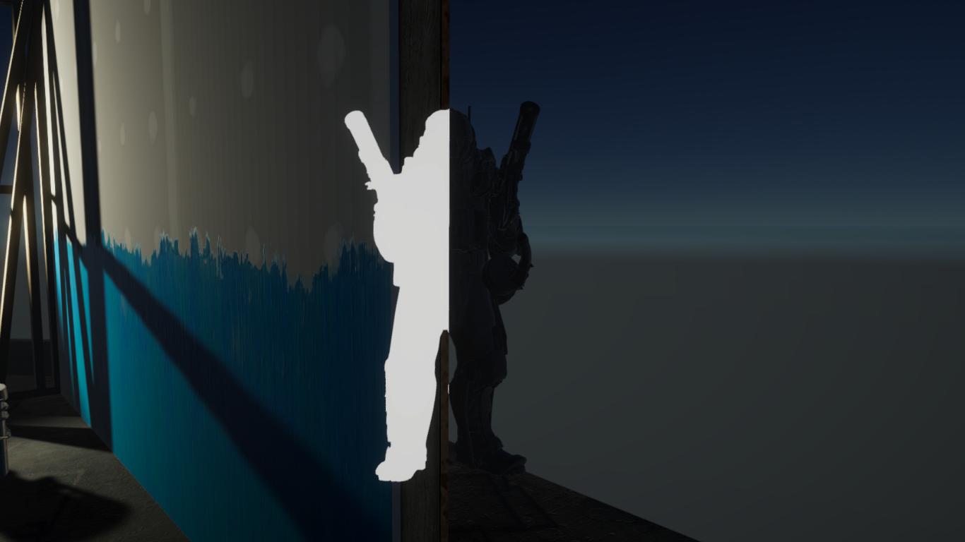 Both normal rendering and X-ray rendering is completed.