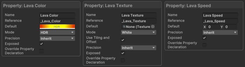 The lava color should be HDR-enabled.