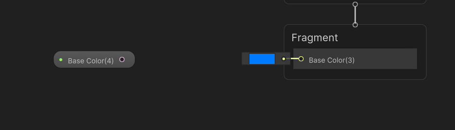 Adding property nodes to the graph.