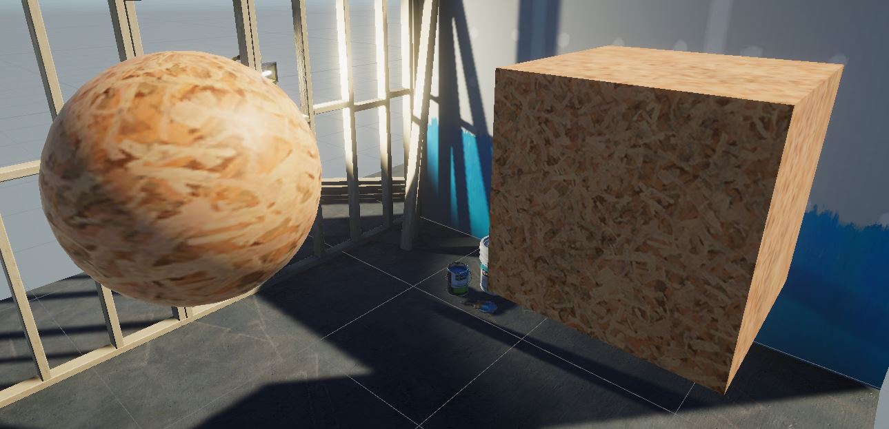 PBR shader applied to object.