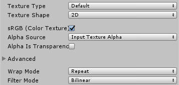 FilterMode Inspector